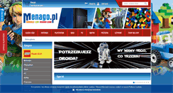 Desktop Screenshot of menago.pl